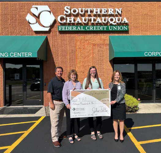 SCFCU donates $15,000 to The Resource Center
